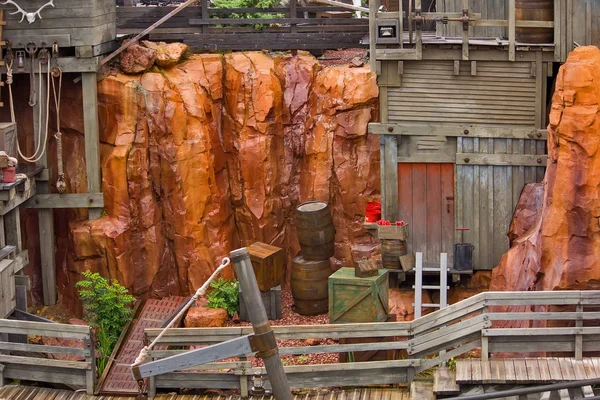 Mining in the rocky mountains — Stock Photo, Image