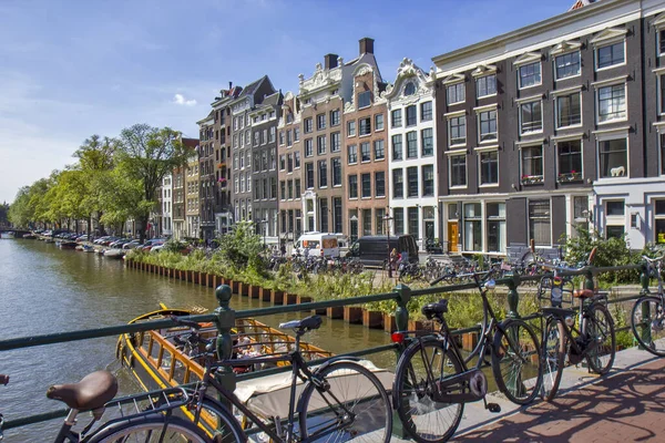 View Houses Amsterdam — Stock Photo, Image