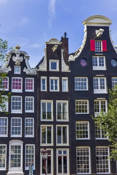 View Houses Amsterdam — Stock Photo, Image