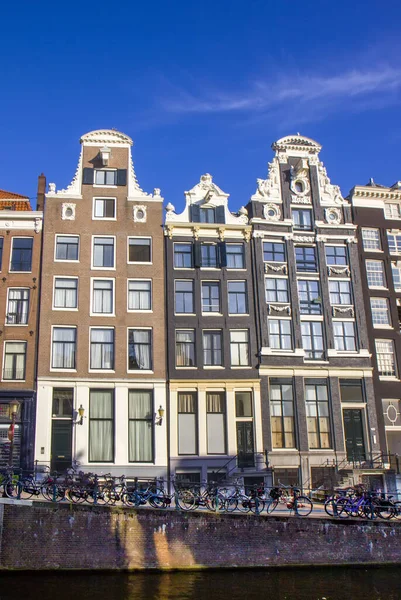 View Houses Amsterdam — Stock Photo, Image