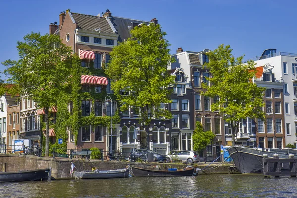 Корабель Річці Амстердам — стокове фото