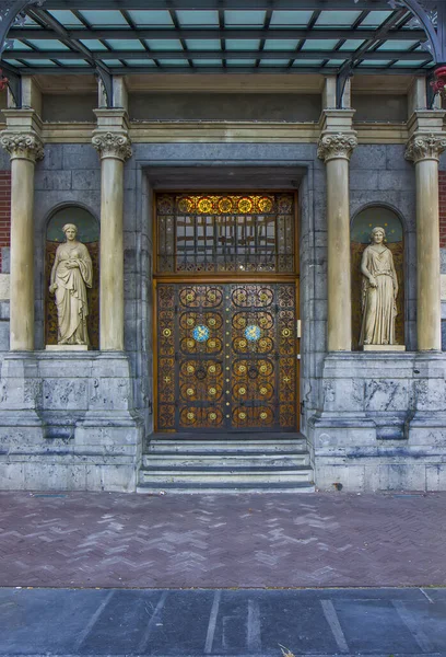 Detalhe Museu Nacional Holandês Amsterdã — Fotografia de Stock