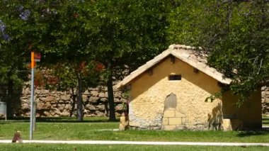 Valencia Turia içinde yürümek insanlar park