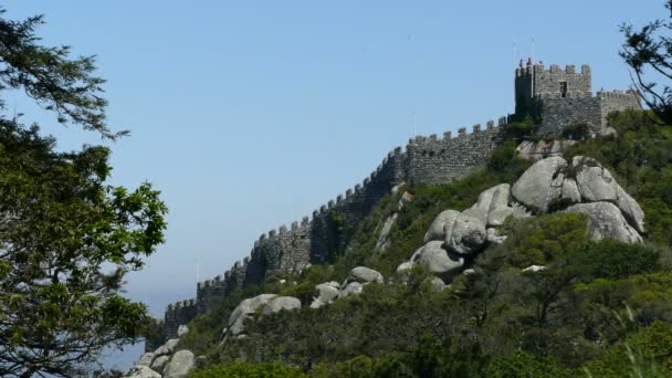 Antiguo Castillo de los Moros — Vídeos de Stock