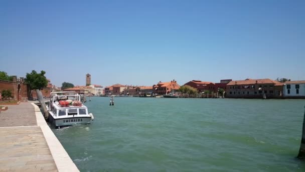 Ingresso Murano. Italia — Video Stock