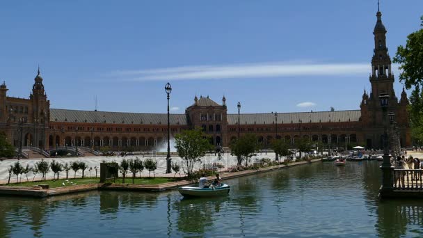 Crucero romántico en barco — Vídeos de Stock