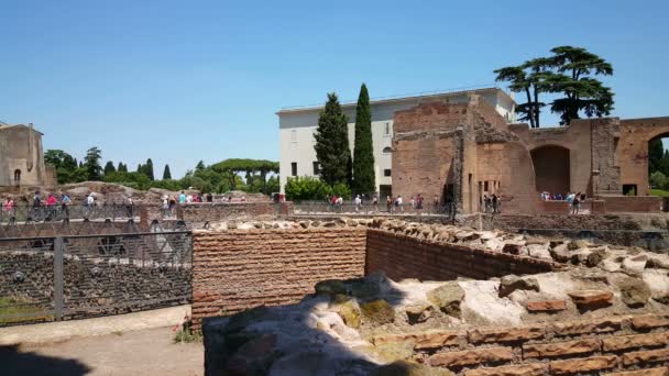 Palatino, Palatine hill — Stock video