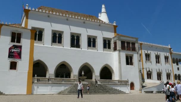 Der Palast von Sintra — Stockvideo