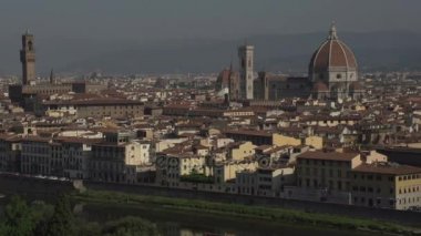 Piazalle Michelangelo Floransa'dan manzarası 