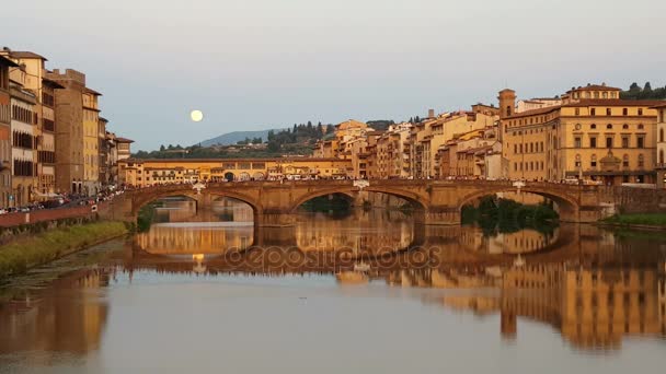 Antiguo Ponte Vecchio — Vídeos de Stock