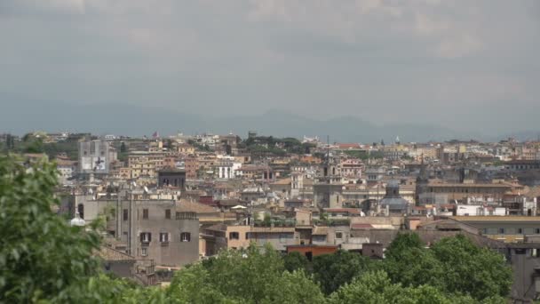 Incredibile vista su Roma — Video Stock