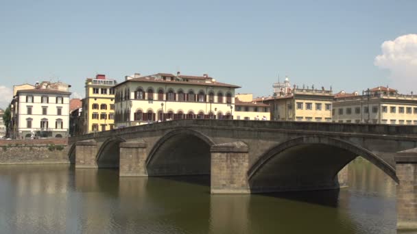 Ponte Santa Trinita — Wideo stockowe