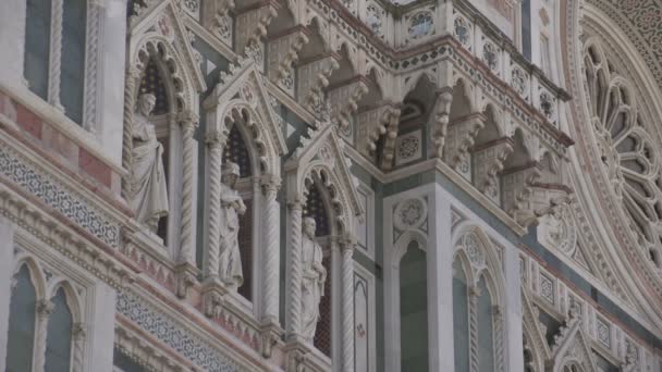 Кадры Флорентийского собора — стоковое видео