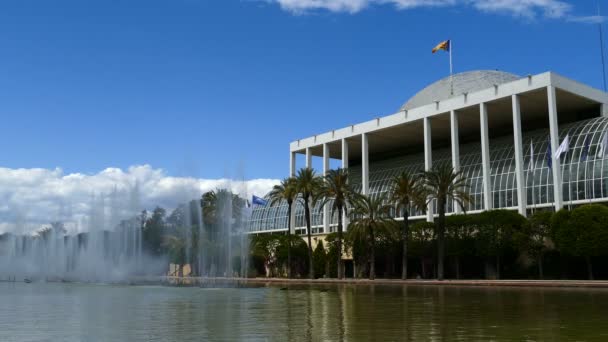 Palau de la Musica de Valencia — стокове відео