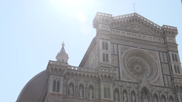 佛罗伦萨大教堂的画面 — 图库视频影像