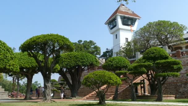 Anping eski Fort, Fort Zeelandia — Stok video