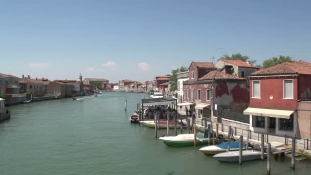 Murano güzel kanal — Stok video