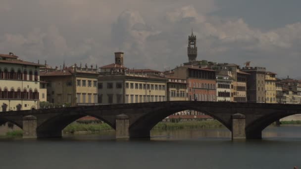 Ponte Santa Trinita — Vídeo de Stock
