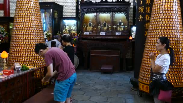 Templo de Hsinchu Cheng Huang — Vídeo de Stock