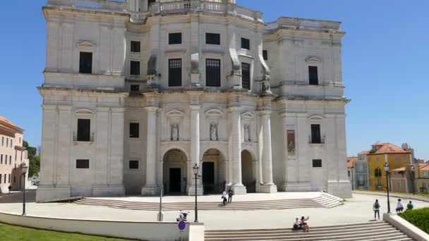 Church of Sao Vicente — Stock Video