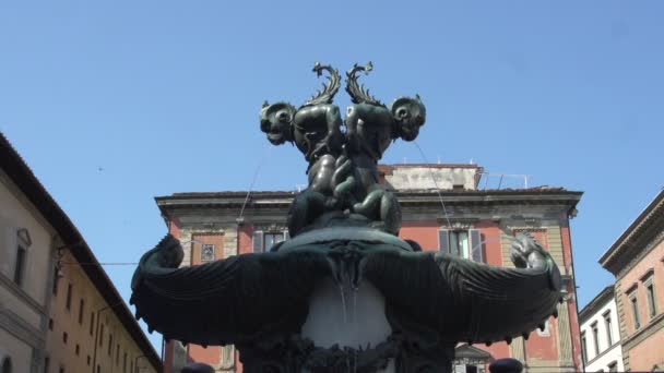 Statue of Cosimo, The Medici — Stock Video