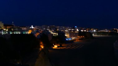 Albufeira cityscape geceleri