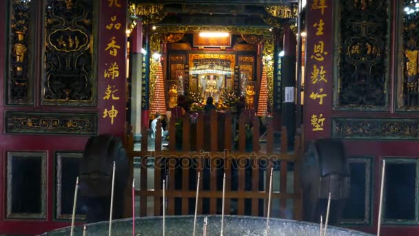 Templo de Hsinchu Cheng Huang — Vídeos de Stock