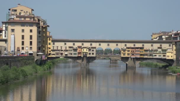 Ponte Vecchio antiga — Vídeo de Stock