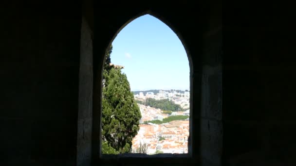 Castelo de São Jorge — Vídeo de Stock