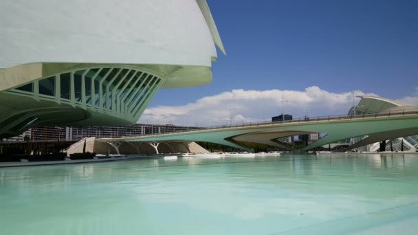 Cidade das Artes e Ciências — Vídeo de Stock