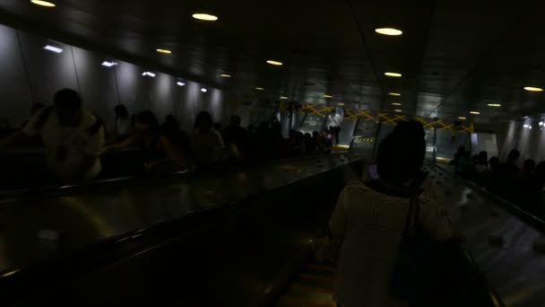 Основний станції метро Тайбей — стокове відео