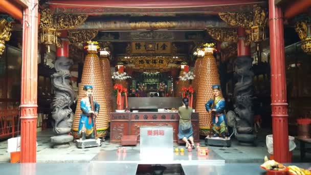 Templo de Hsinchu Cheng Huang — Vídeos de Stock