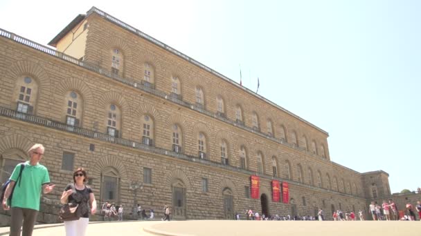 Palazzo Pitti, Firenze, Italia — Video Stock