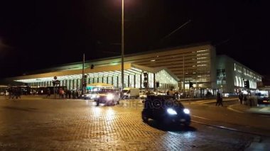 Termini İstasyonu'na gece