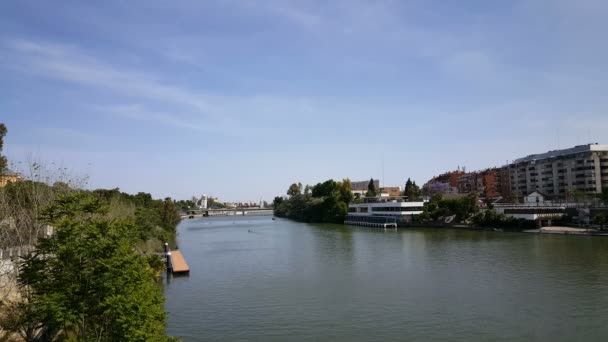 Vista sobre canal Alfonso XIII — Vídeos de Stock