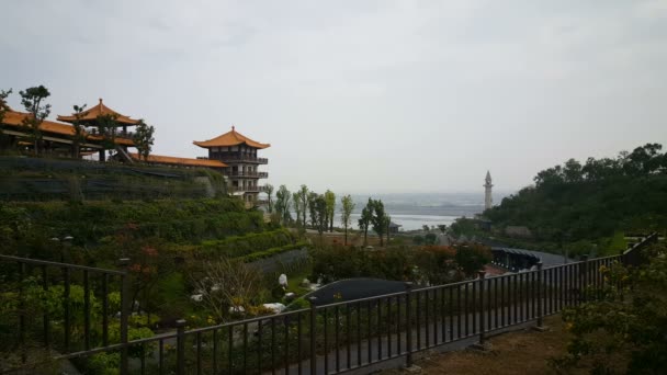 Monastero di Fo Guang Shan — Video Stock