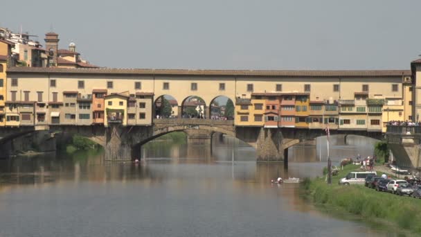 Antiguo Ponte Vecchio — Vídeos de Stock