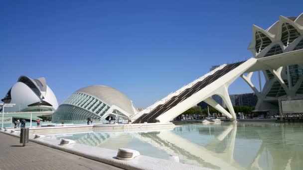 Cidade das Artes e Ciências — Vídeo de Stock