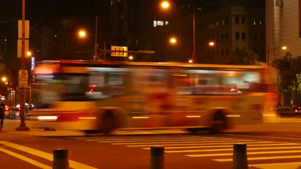 Taipei vida de rua — Vídeo de Stock