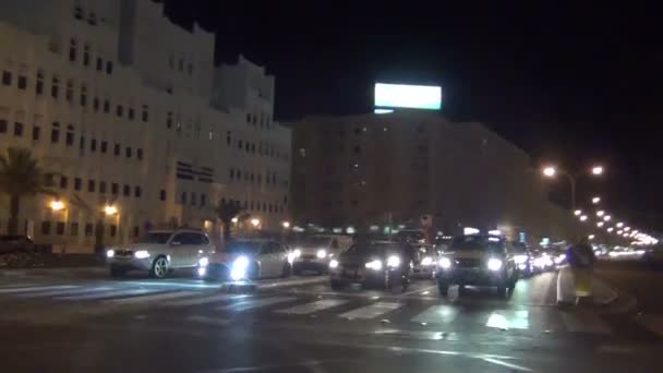 Οδηγώντας μέσα από δρόμους της Ντόχα — Αρχείο Βίντεο