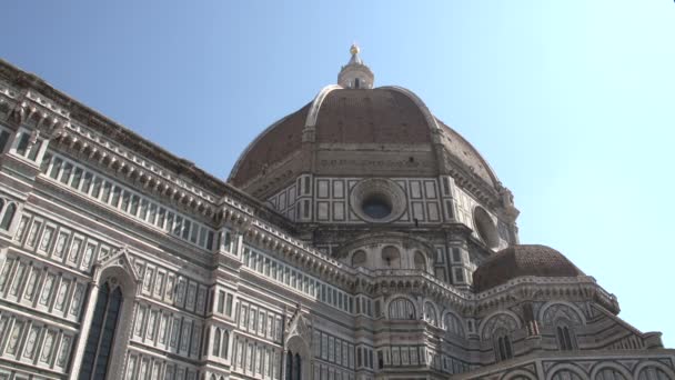 Nagrań katedry we Florencji — Wideo stockowe