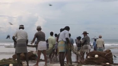 Mirissa limanında görünümünü su