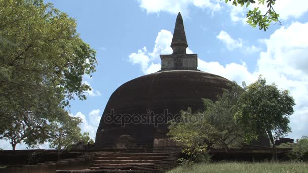 Stupa sri Lanka — Stok video