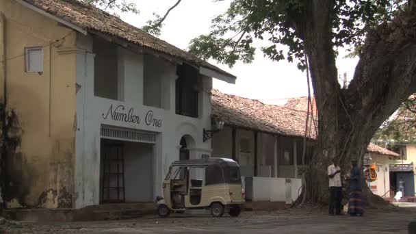 Filmagem Das Ruas Sri Lanka Durante Dia — Vídeo de Stock