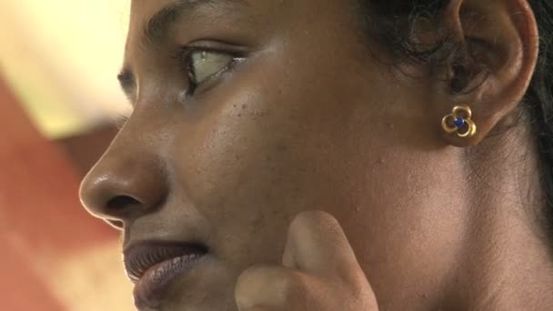 Sri Lankalı Göz Kamaştırıcı Olsun Kadın — Stok video