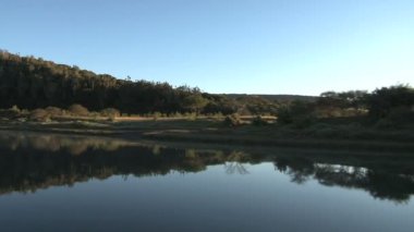 Muhteşem göl manzarasına görüntüleri