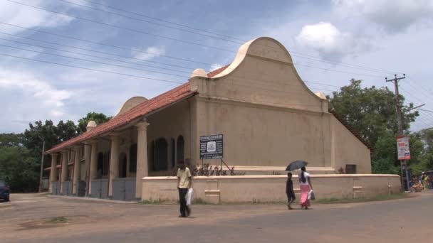 Filmagem Das Ruas Sri Lanka Durante Dia — Vídeo de Stock