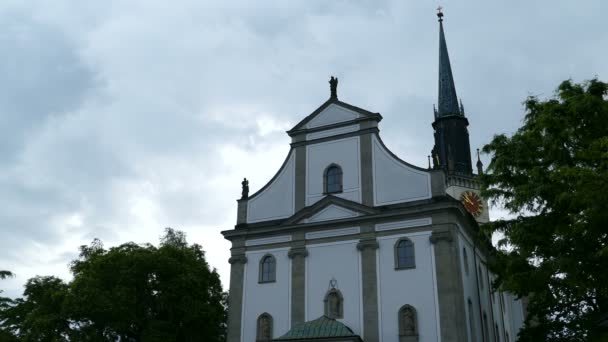 Igreja Jakob Cham Suíça — Vídeo de Stock