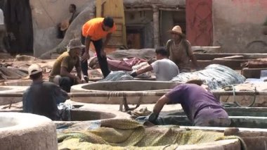 Tabakhane işçi Marakeş 