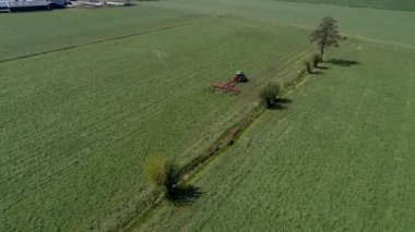 Çim sallayarak tarım makine